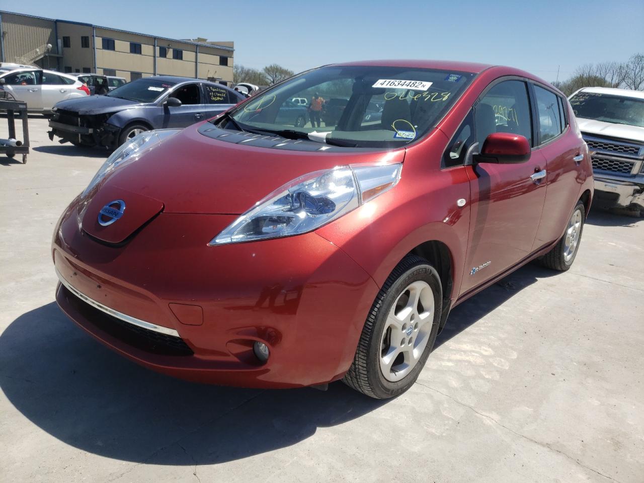Photo 2 from auction – 2012 NISSAN LEAF SV with VIN JN1AZ0CP7CT026328