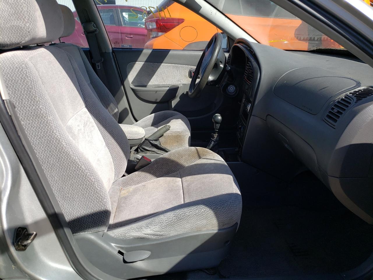 Photo 5 from auction – 2003 KIA SPECTRA GS with VIN KNAFB161535123629