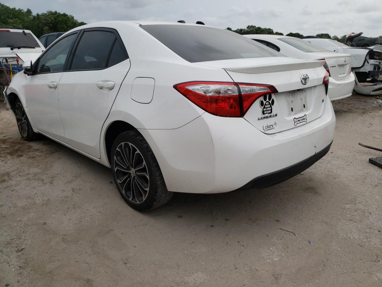 Photo 3 from auction – 2015 TOYOTA COROLLA L with VIN 2T1BURHE6FC447254