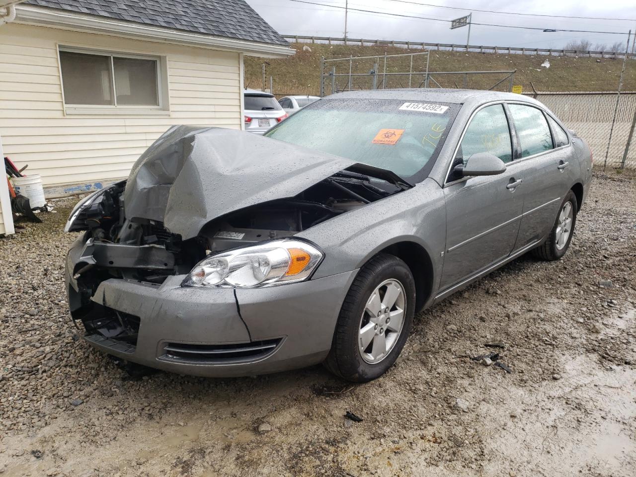 Photo 2 from auction – 2007 CHEVROLET IMPALA LT with VIN 2G1WT58K579312313