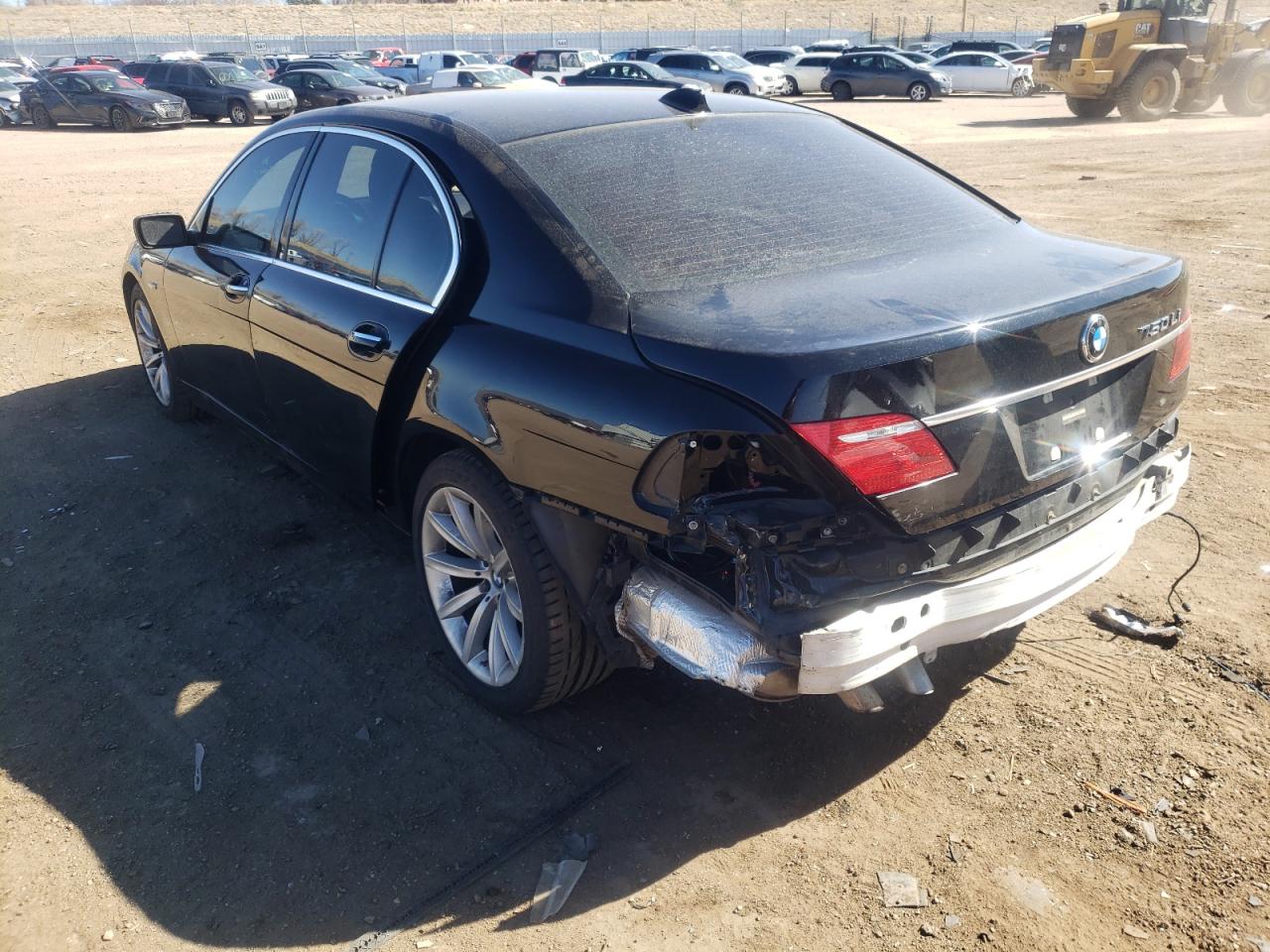 Photo 3 from auction – 2007 BMW 750 with VIN WBAHN83557DT73612