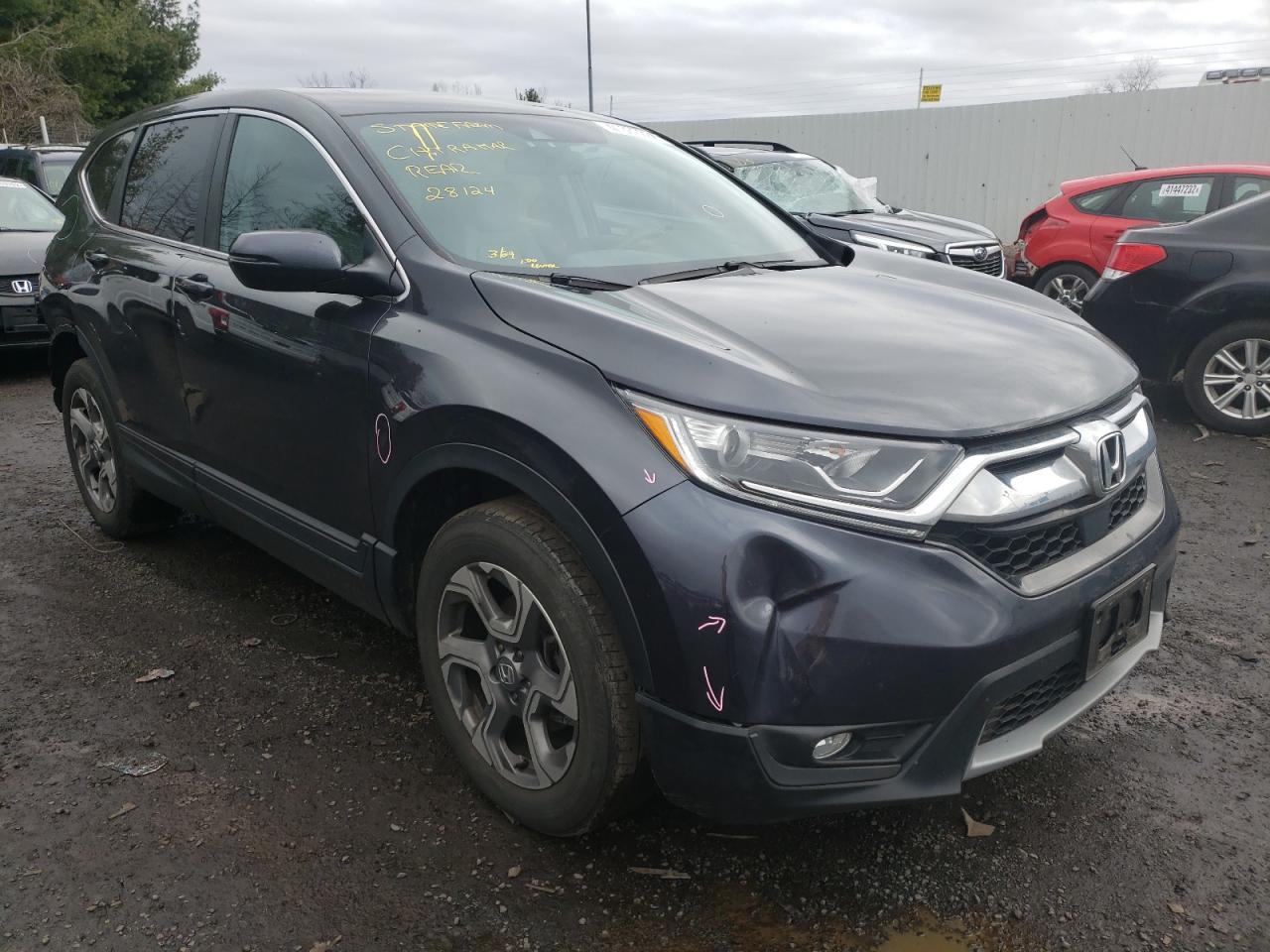 HONDA CR-V EXL 2018 with VIN 7FARW2H80JE028688 - Photo from auction