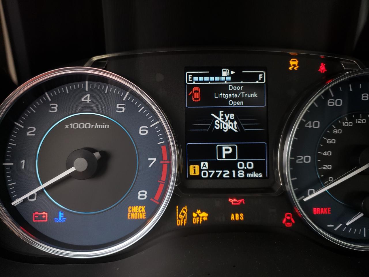 Photo 8 from auction – 2015 SUBARU IMPREZA SP with VIN JF1GJAS64FH009917