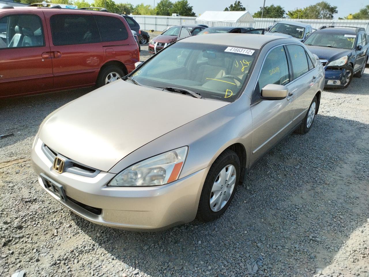 Photo 2 from auction – 2004 HONDA ACCORD LX with VIN JHMCM56394C028303