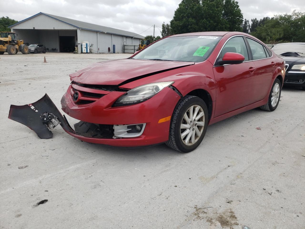 Photo 2 from auction – 2012 MAZDA 6 with VIN 1YVHZ8DH4C5M19333