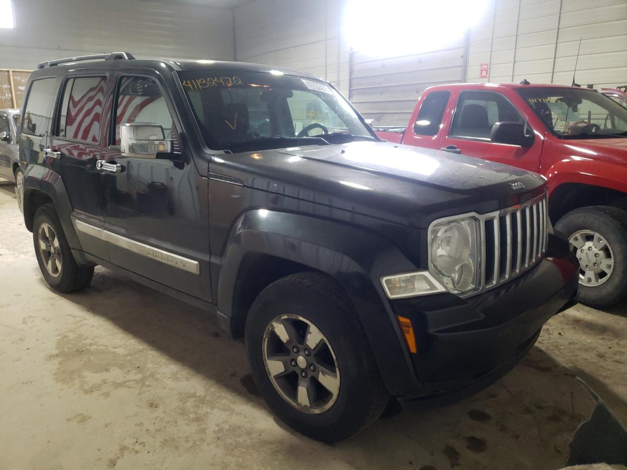 JEEP LIBERTY SP 2008 with VIN 1J8GN28K78W152344 - Photo from auction