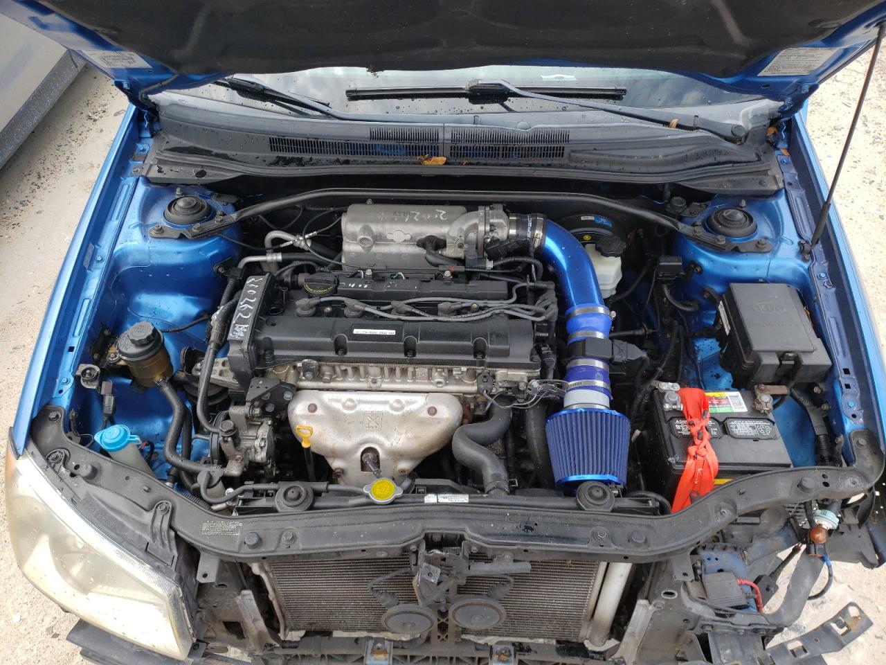 Photo 7 from auction – 2005 KIA SPECTRA5 with VIN KNAFE161455077589