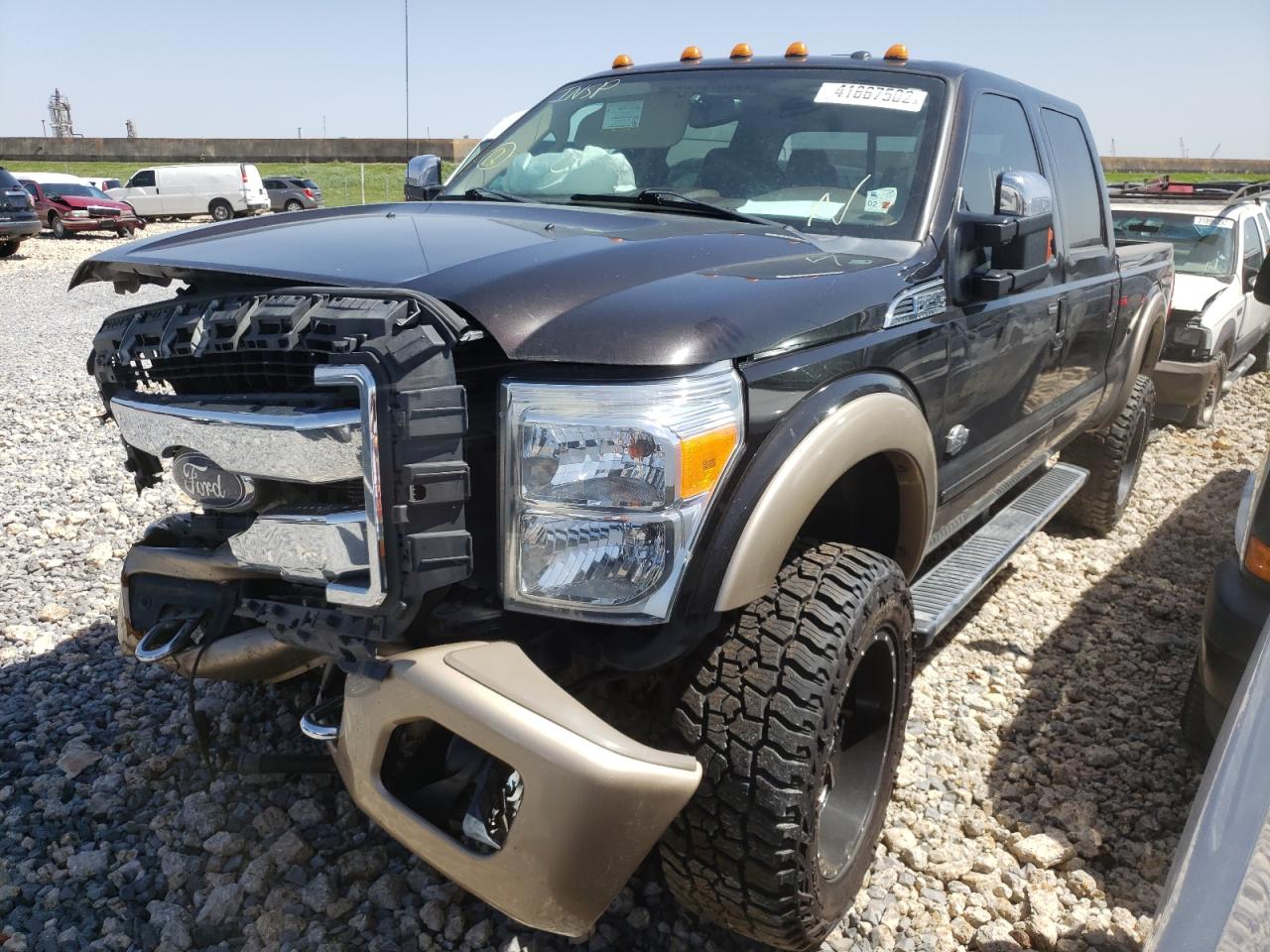Photo 2 from auction – 2014 FORD F250 SUPER with VIN 1FT7W2BT6EEA89079