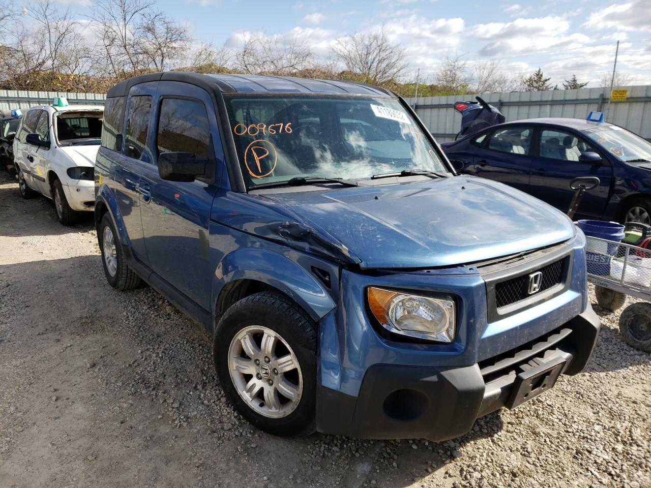 Photo 1 from auction – 2006 HONDA ELEMENT EX with VIN 5J6YH18766L009676