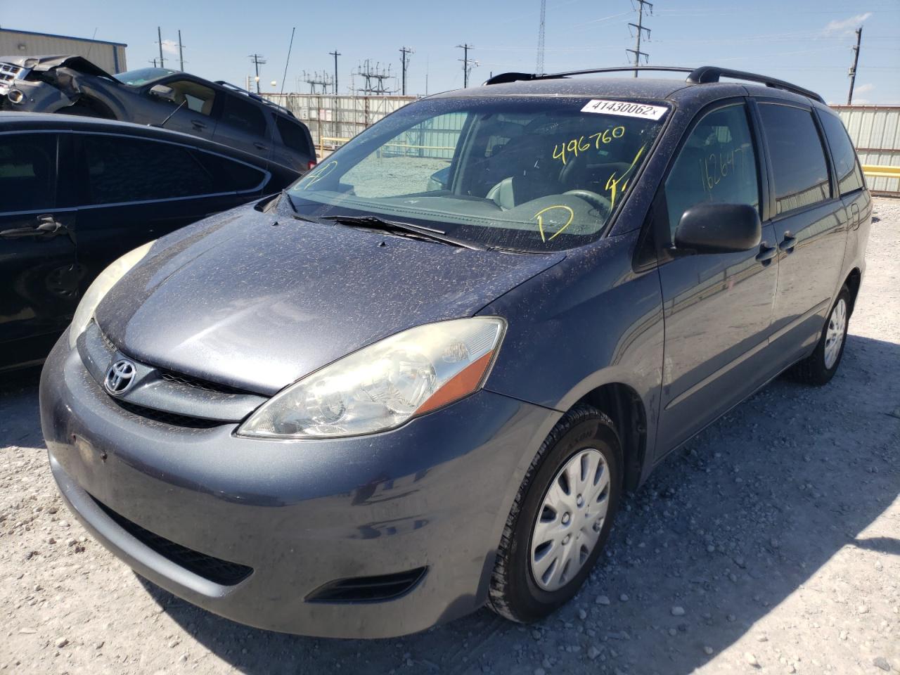 Photo 2 from auction – 2006 TOYOTA SIENNA CE with VIN 5TDZA23C86S496760
