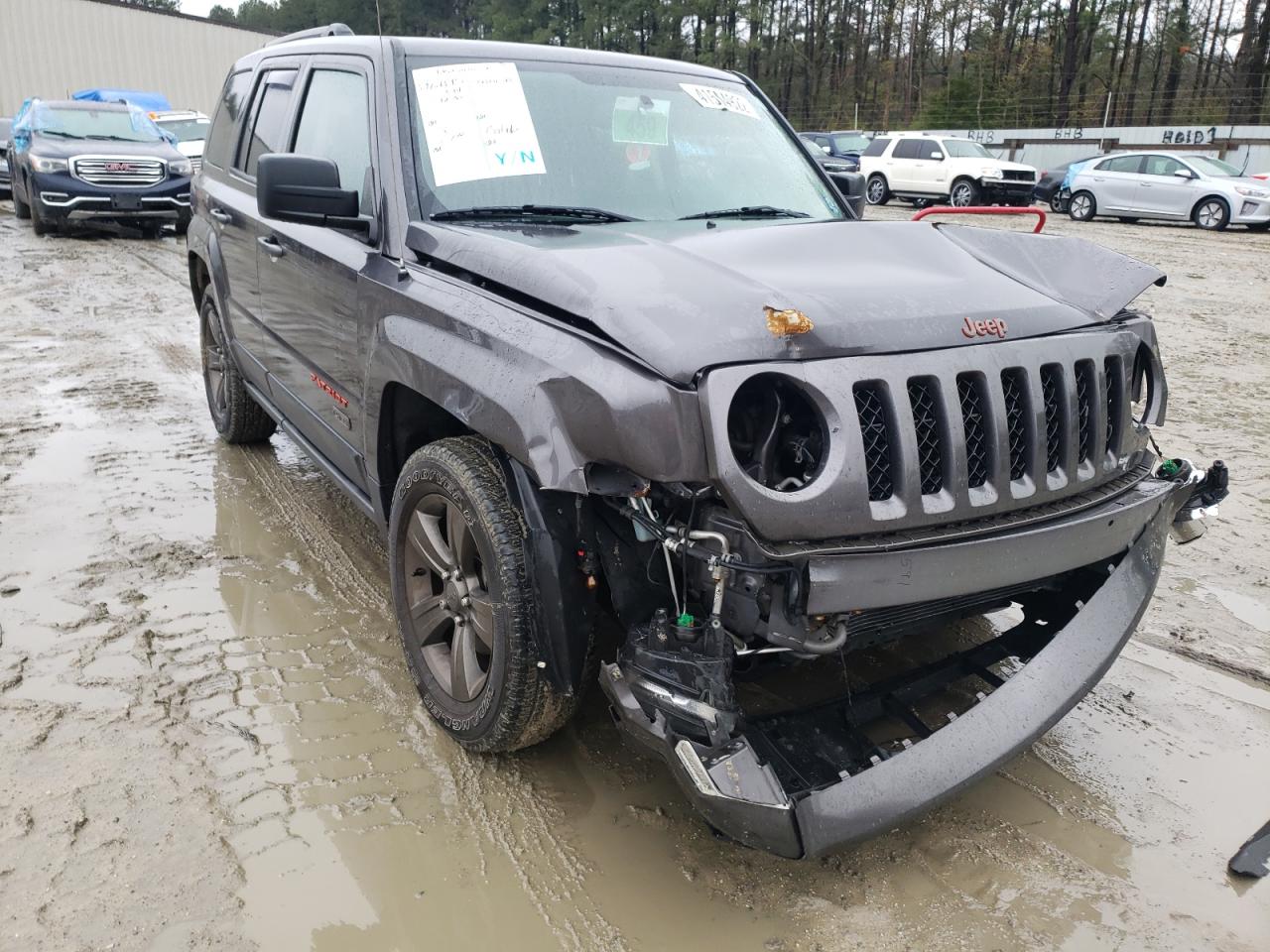 Photo 1 from auction – 2016 JEEP PATRIOT SP with VIN 1C4NJRBB2GD692500