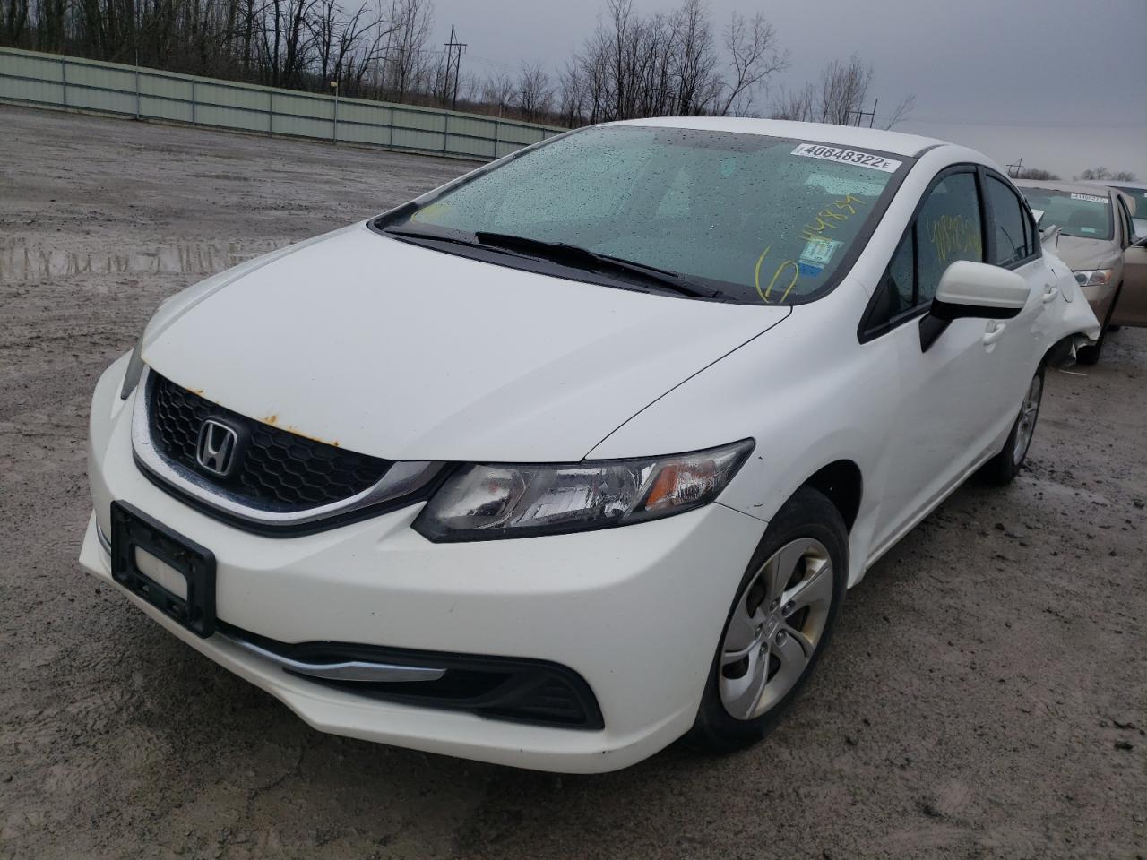 Photo 2 from auction – 2014 HONDA CIVIC with VIN 19XFB2F59EE224806