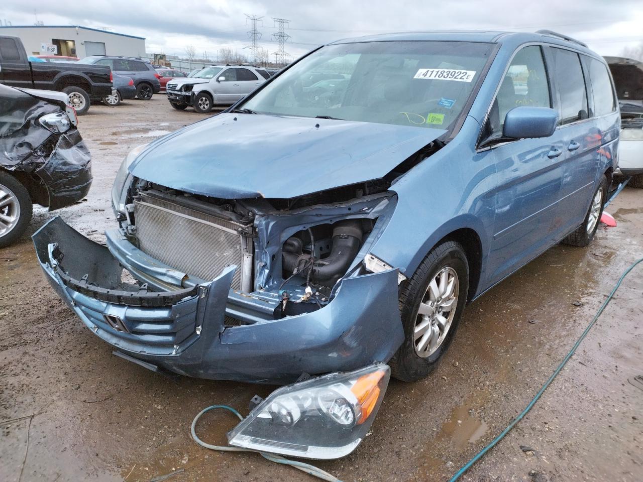 Photo 2 from auction – 2010 HONDA ODYSSEY EX with VIN 5FNRL3H75AB031734