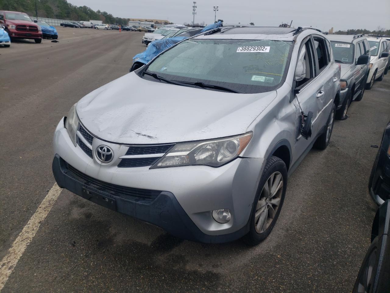 Photo 2 from auction – 2013 TOYOTA RAV4 LIMIT with VIN 2T3DFREV0DW110508