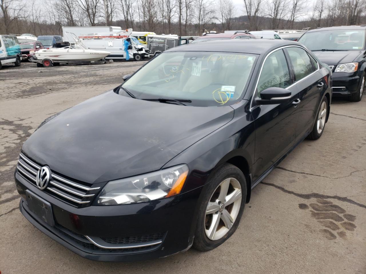 Photo 2 from auction – 2013 VOLKSWAGEN PASSAT SE with VIN 1VWBP7A30DC099779