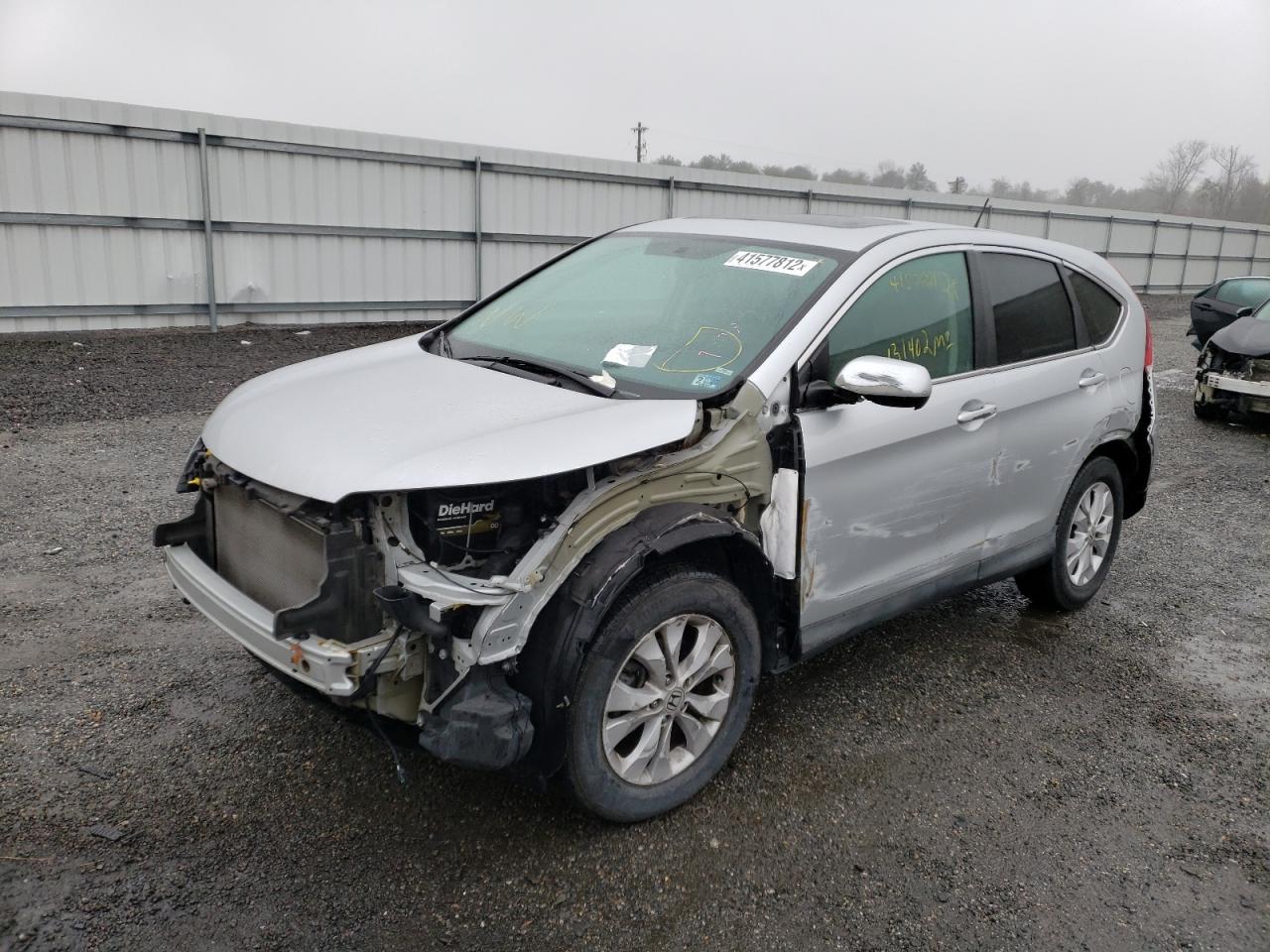 Photo 2 from auction – 2014 HONDA CR-V EX with VIN 2HKRM4H59EH659577