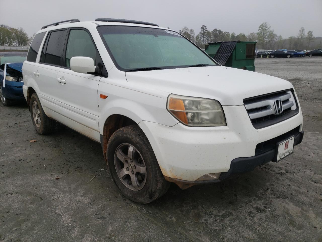 HONDA PILOT EX 2006 with VIN 2HKYF185X6H559171 - Photo from auction
