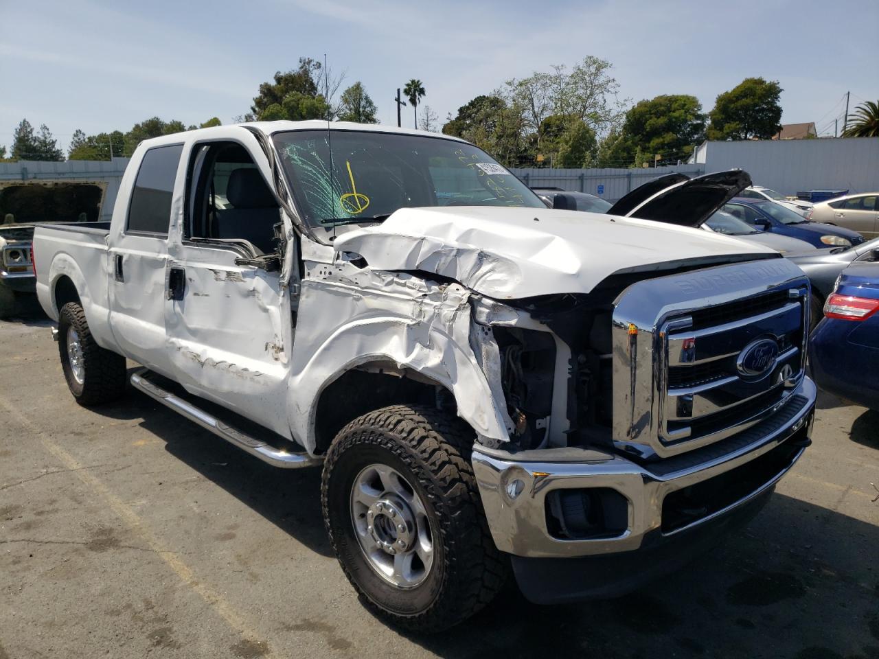 FORD F250 SUPER 2013 with VIN 1FT7W2BTXDEA13265 - Photo from auction
