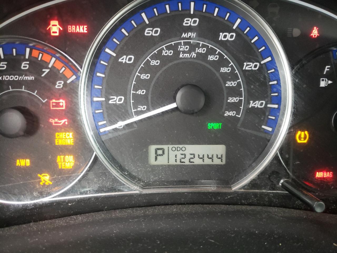 Photo 8 from auction – 2010 SUBARU FORESTER 2 with VIN JF2SH6AC3AH732060