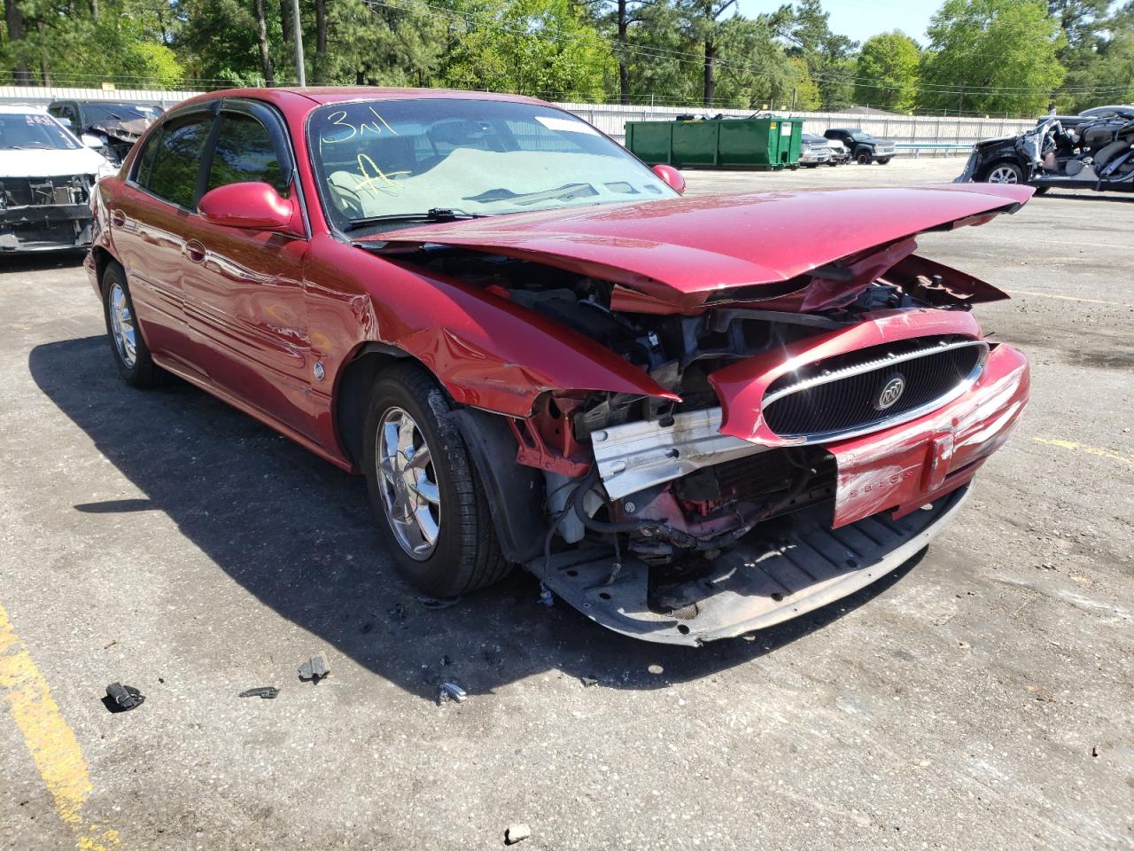 BUICK LESABRE LI 2005 with VIN 1G4HR54K25U280422 - Photo from auction
