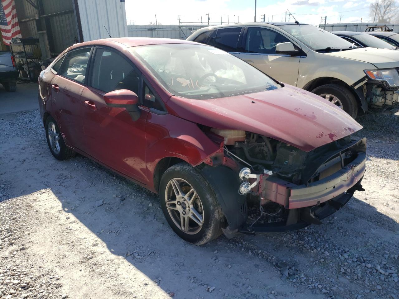 FORD FIESTA SE 2017 with VIN 3FADP4BJXHM135124 - Photo from auction