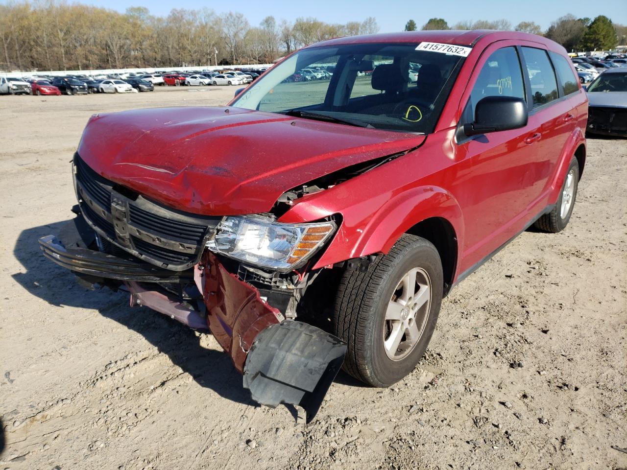 Photo 2 from auction – 2010 DODGE JOURNEY SE with VIN 3D4PG4FB3AT254819