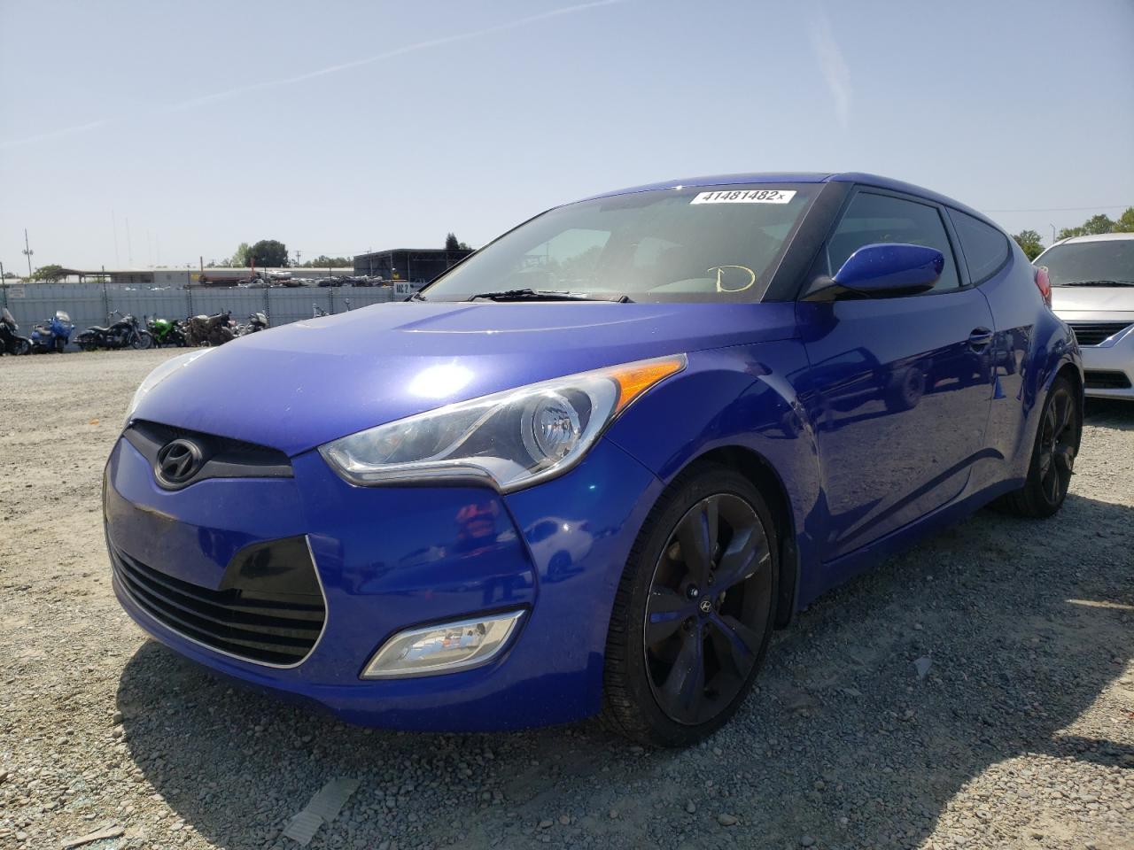 Photo 2 from auction – 2012 HYUNDAI VELOSTER with VIN KMHTC6AD9CU079590