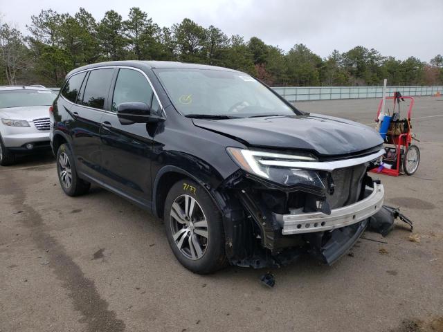 HONDA PILOT EXL 2016 with VIN 5FNYF6H55GB059996 - Photo from auction