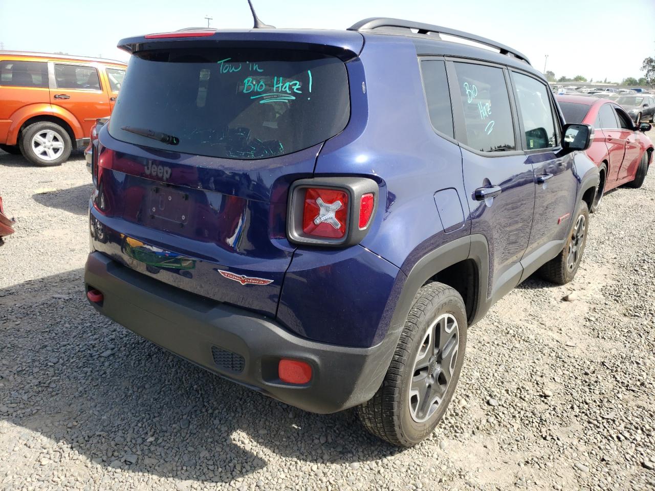 Photo 4 from auction – 2017 JEEP RENEGADE T with VIN ZACCJBCB4HPG63113