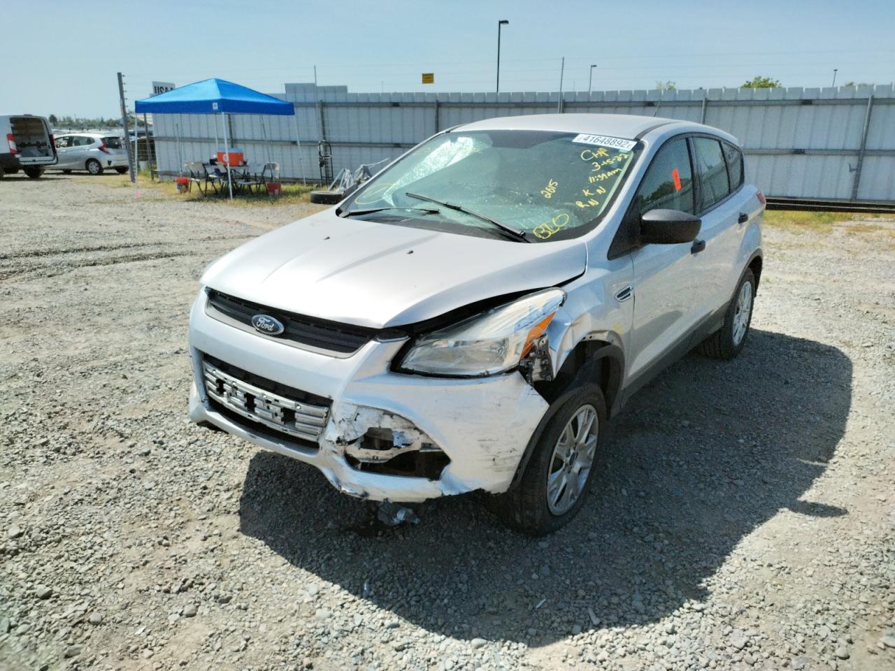 Photo 2 from auction – 2015 FORD ESCAPE S with VIN 1FMCU0F7XFUA53050