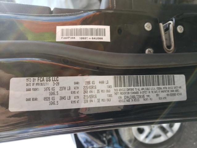Photo 10 from auction – 2020 JEEP COMPASS SP with VIN 3C4NJCAB6LT230105