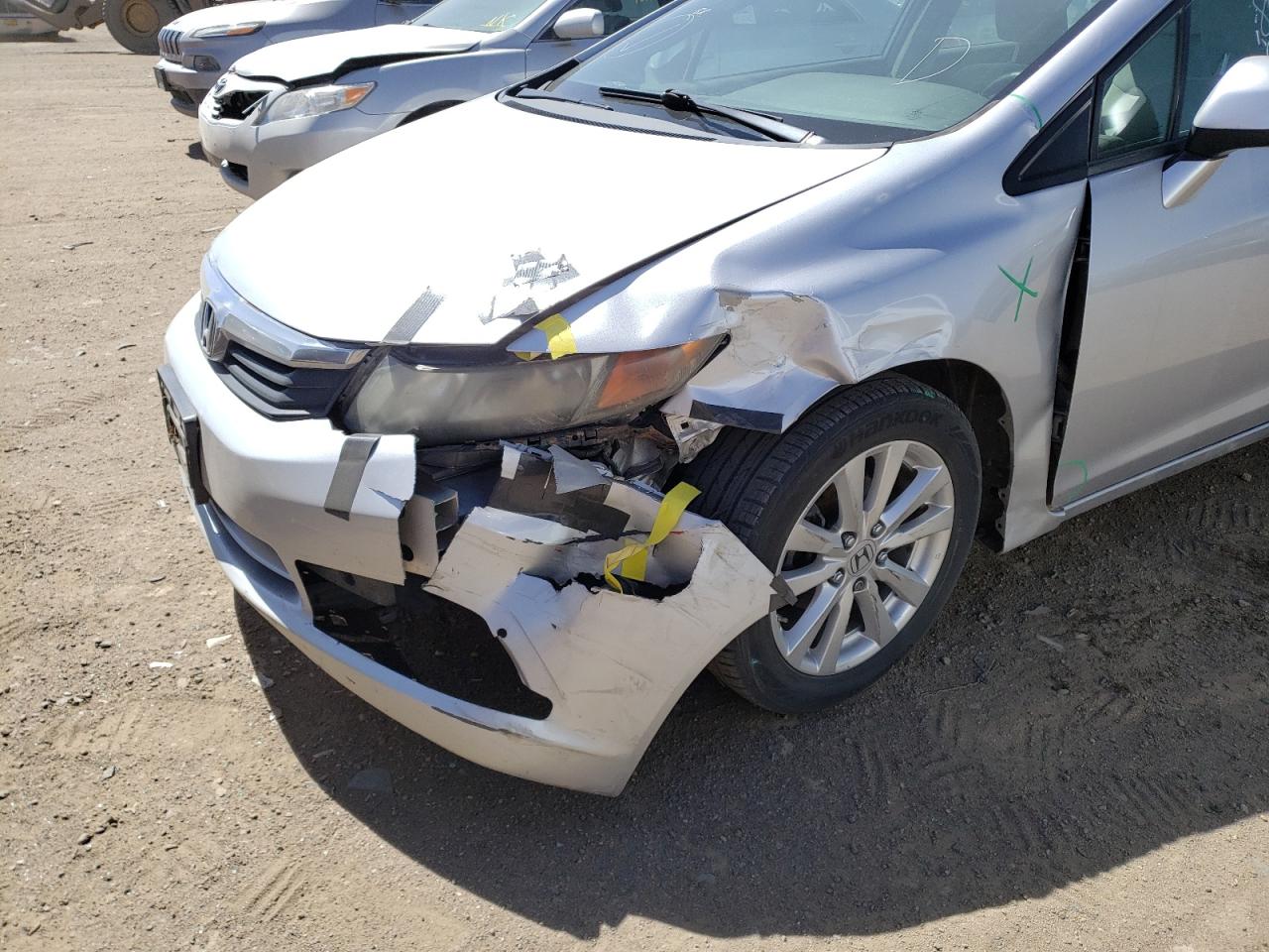 Photo 9 from auction – 2012 HONDA CIVIC EX with VIN 19XFB2F88CE308882