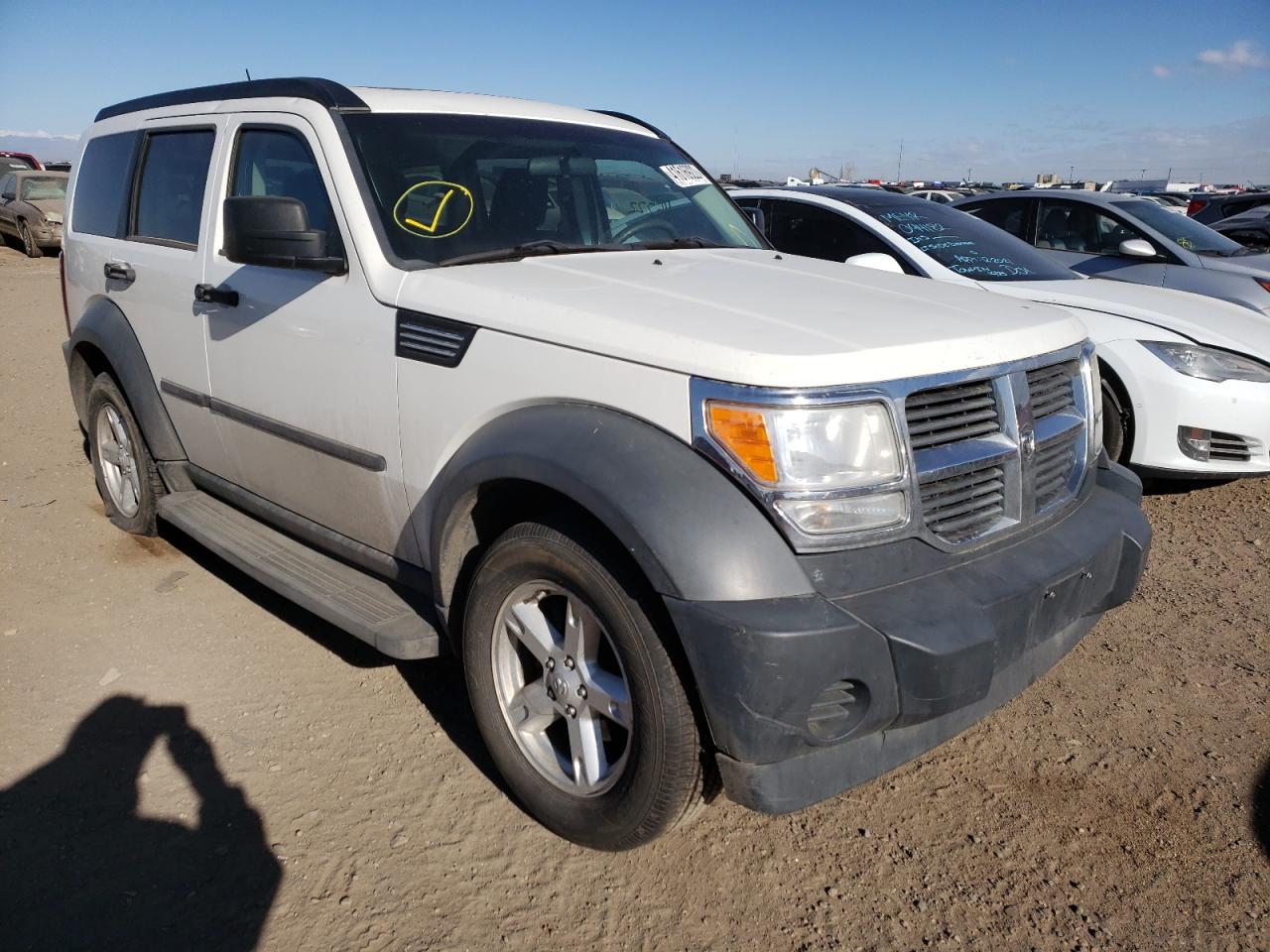 DODGE NITRO SXT 2007 with VIN 1D8GU28K07W581979 - Photo from auction