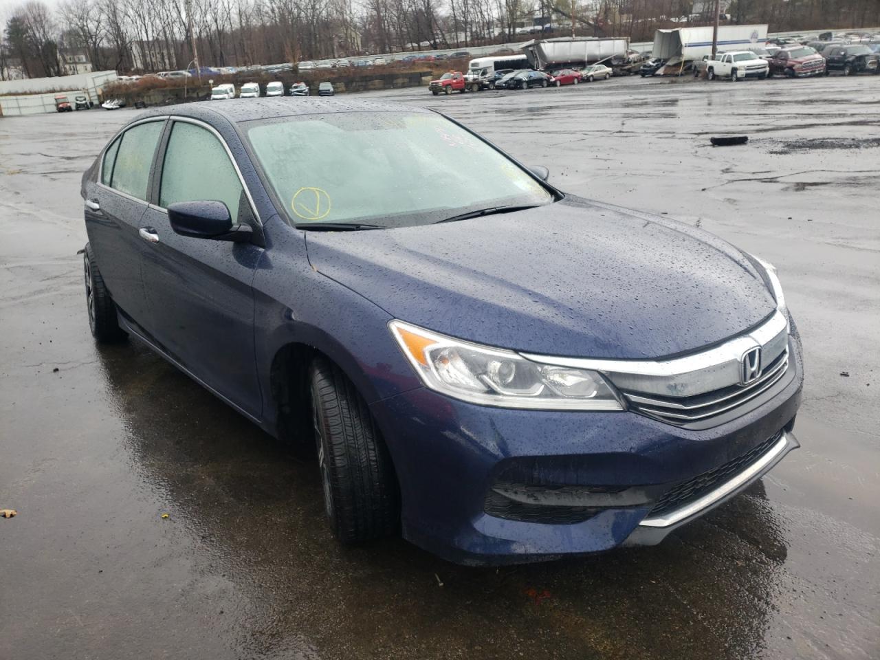 HONDA ACCORD LX 2016 with VIN 1HGCR2F30GA218445 - Photo from auction