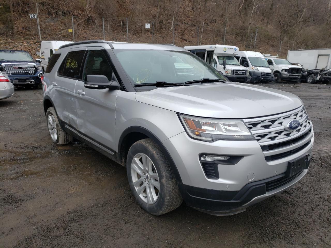 FORD EXPLORER X 2018 with VIN 1FM5K8D84JGC79567 - Photo from auction
