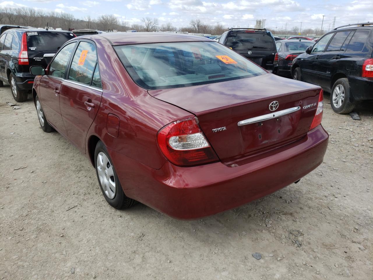 Photo 3 from auction – 2002 TOYOTA CAMRY LE with VIN 4T1BE32K22U564637