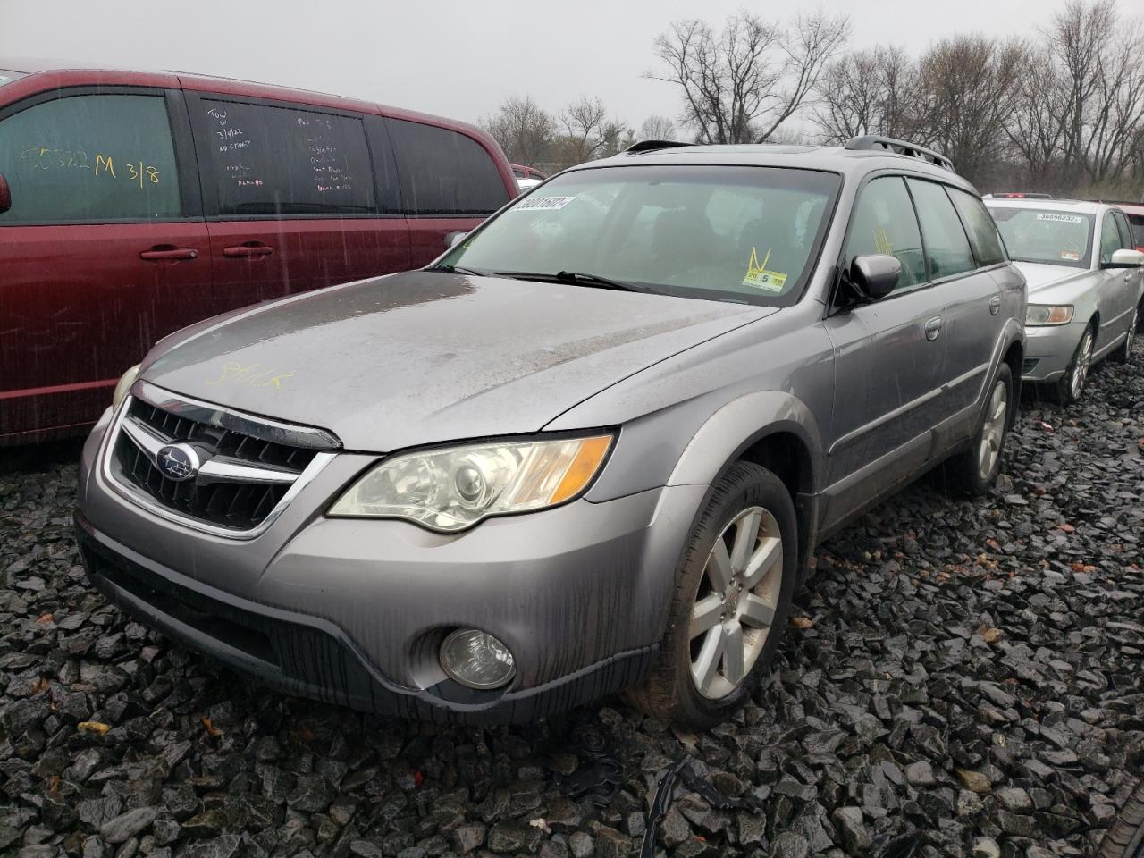 Photo 2 from auction – 2008 SUBARU OUTBACK 2. with VIN 4S4BP62C587334540