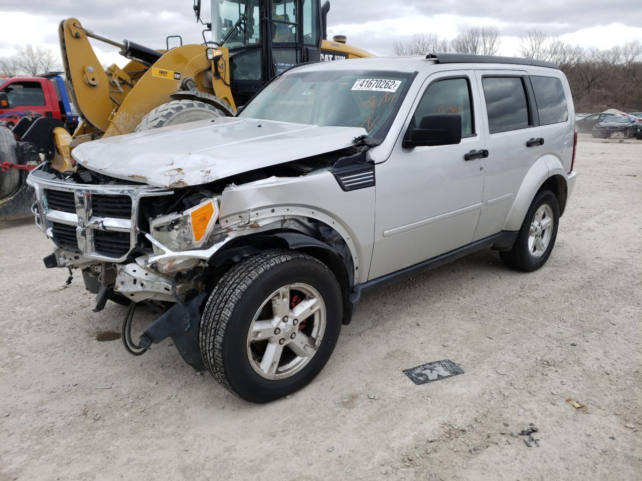 Photo 2 from auction – 2007 DODGE NITRO SLT with VIN 1D8GU58K67W563133