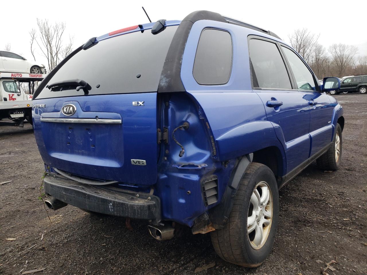 Photo 4 from auction – 2007 KIA SPORTAGE E with VIN KNDJE723577345144