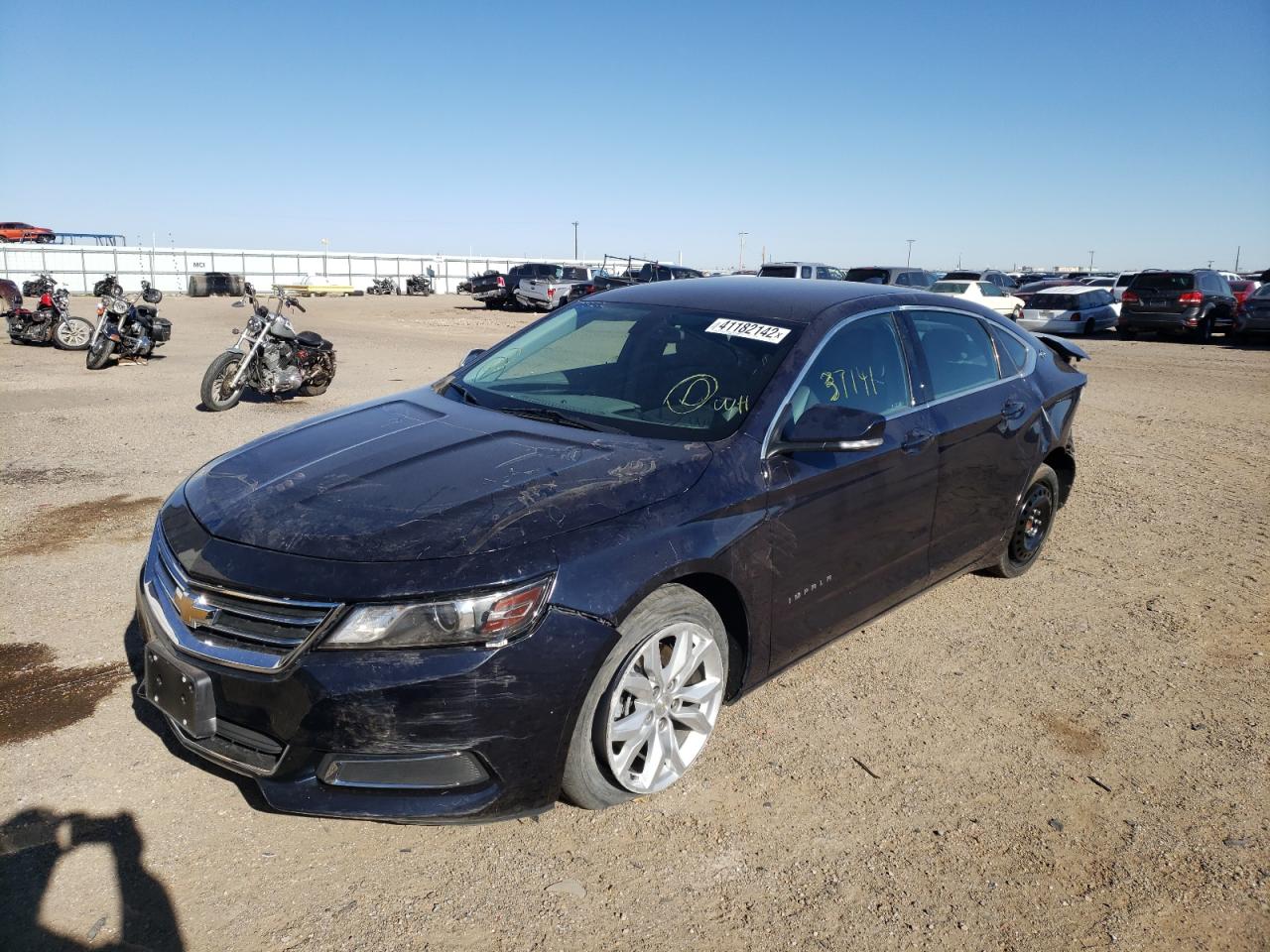 Photo 2 from auction – 2017 CHEVROLET IMPALA LT with VIN 2G1105S33H9160795