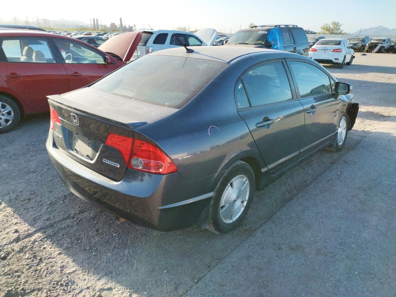 Photo 4 from auction – 2008 HONDA CIVIC HYBR with VIN JHMFA36238S019822