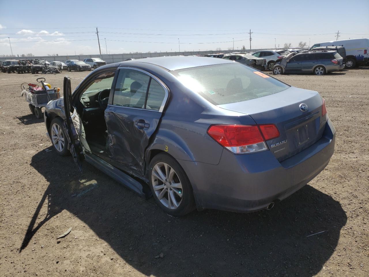 Photo 3 from auction – 2013 SUBARU LEGACY 2.5 with VIN 4S3BMCC6XD3022865