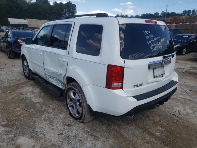 Photo 3 from auction – 2012 HONDA PILOT EXL with VIN 5FNYF3H64CB011844