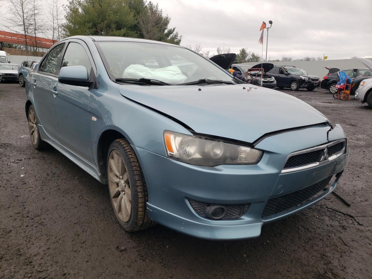 MITSUBISHI LANCER GTS 2009 with VIN JA3AU86W79U015571 - Photo from auction