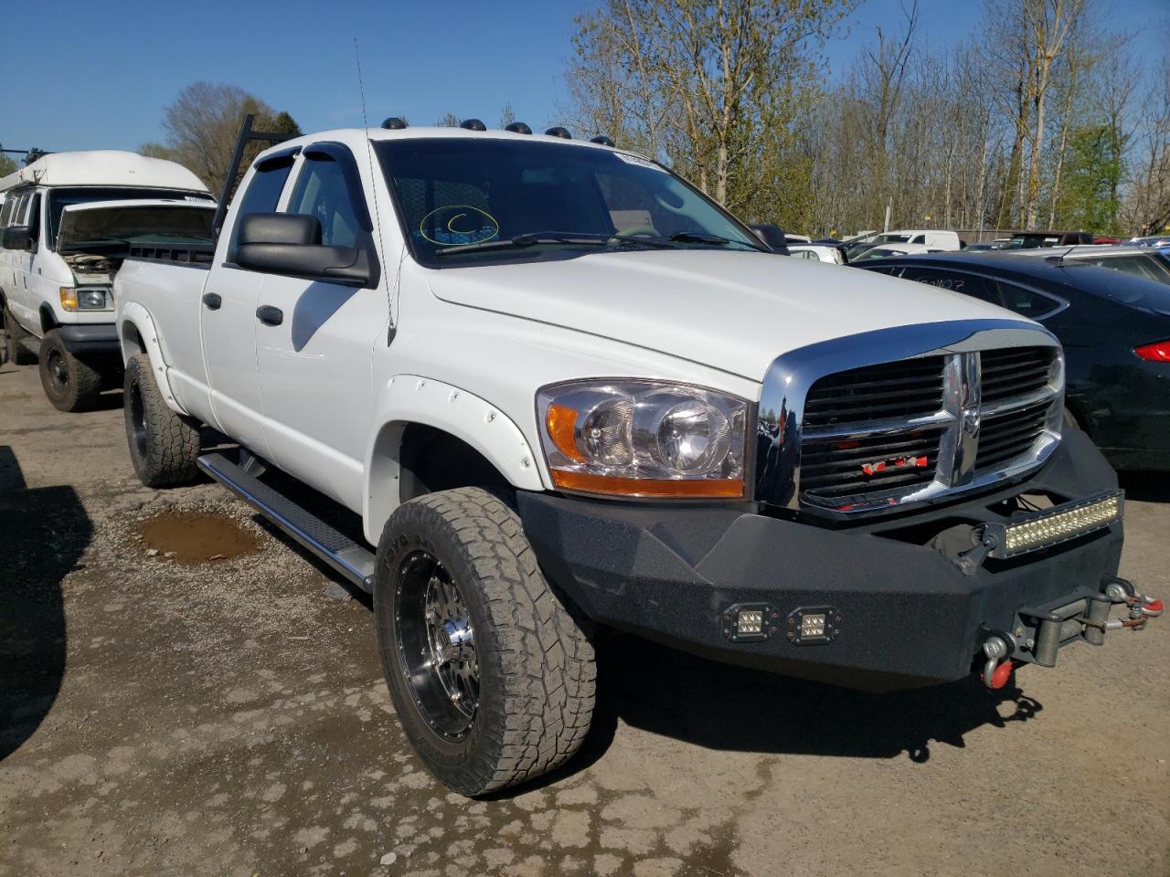 DODGE RAM 2500 S 2007 with VIN 1D7KS28C57J551533 - Photo from auction