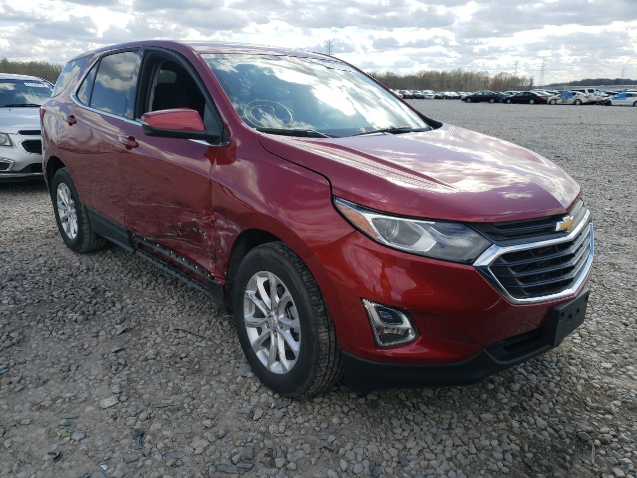 CHEVROLET EQUINOX LT 2019 with VIN 3GNAXJEV1KS602791 - Photo from auction