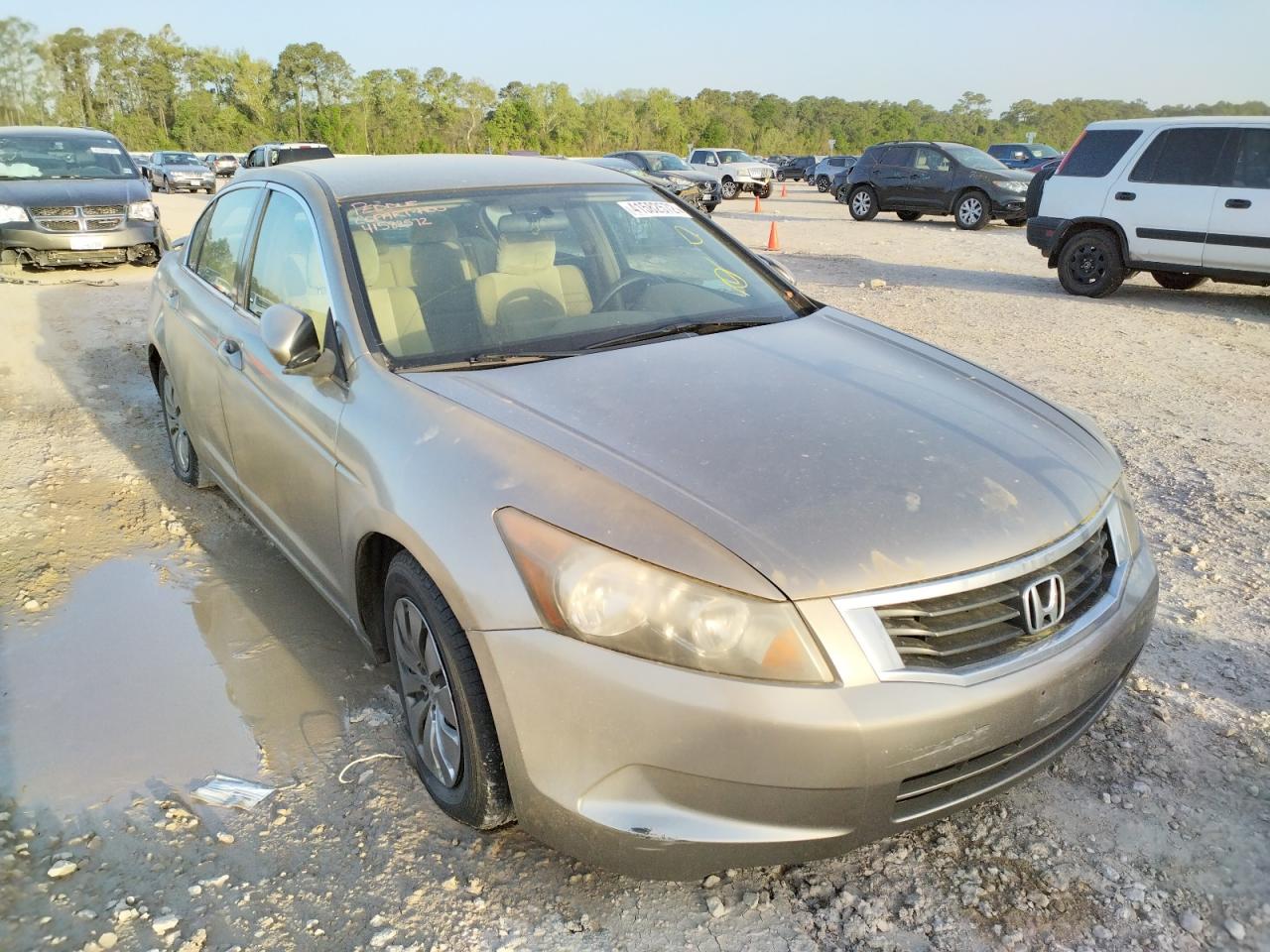 HONDA ACCORD LX 2008 with VIN JHMCP26368C076563 - Photo from auction