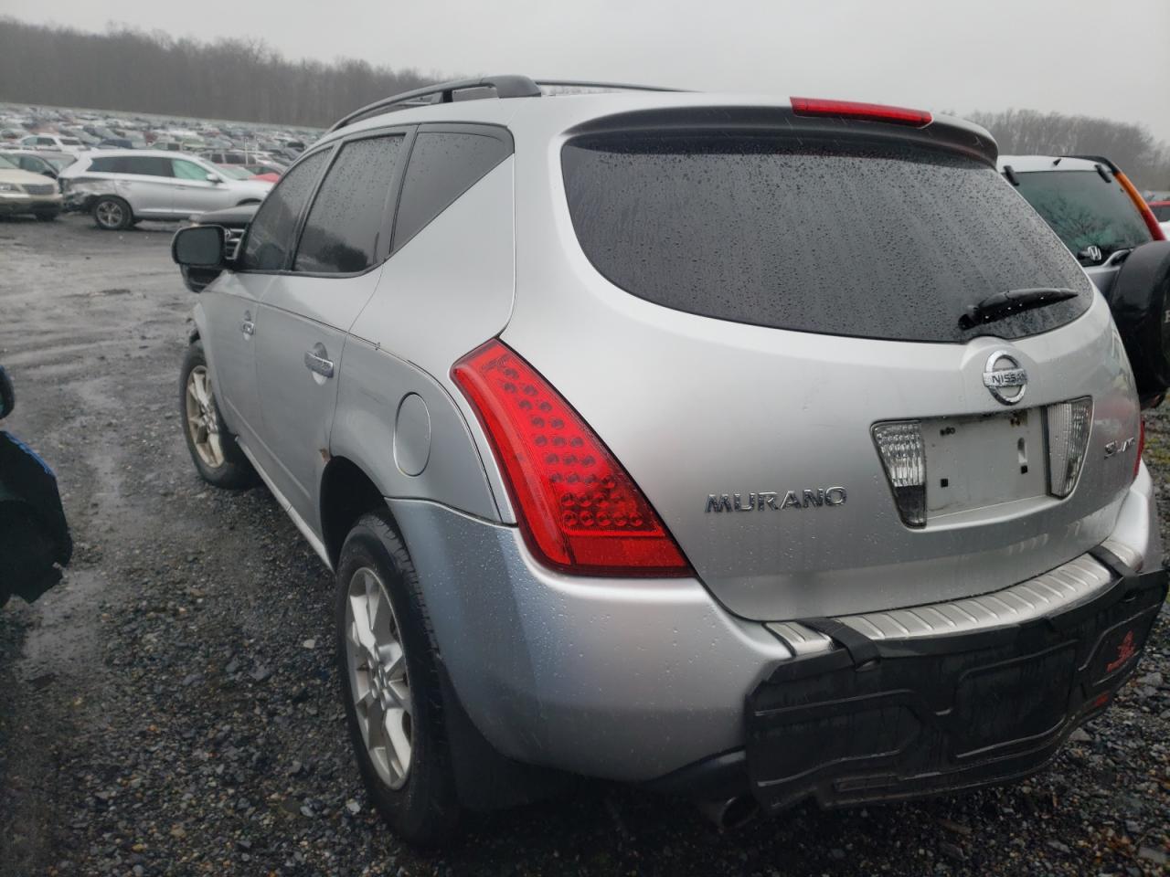 Photo 3 from auction – 2007 NISSAN MURANO SL with VIN JN8AZ08W27W633744