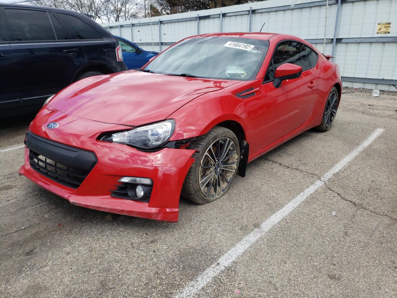 Photo 2 from auction – 2014 SUBARU BRZ 2.0 LI with VIN JF1ZCAC16E8600562