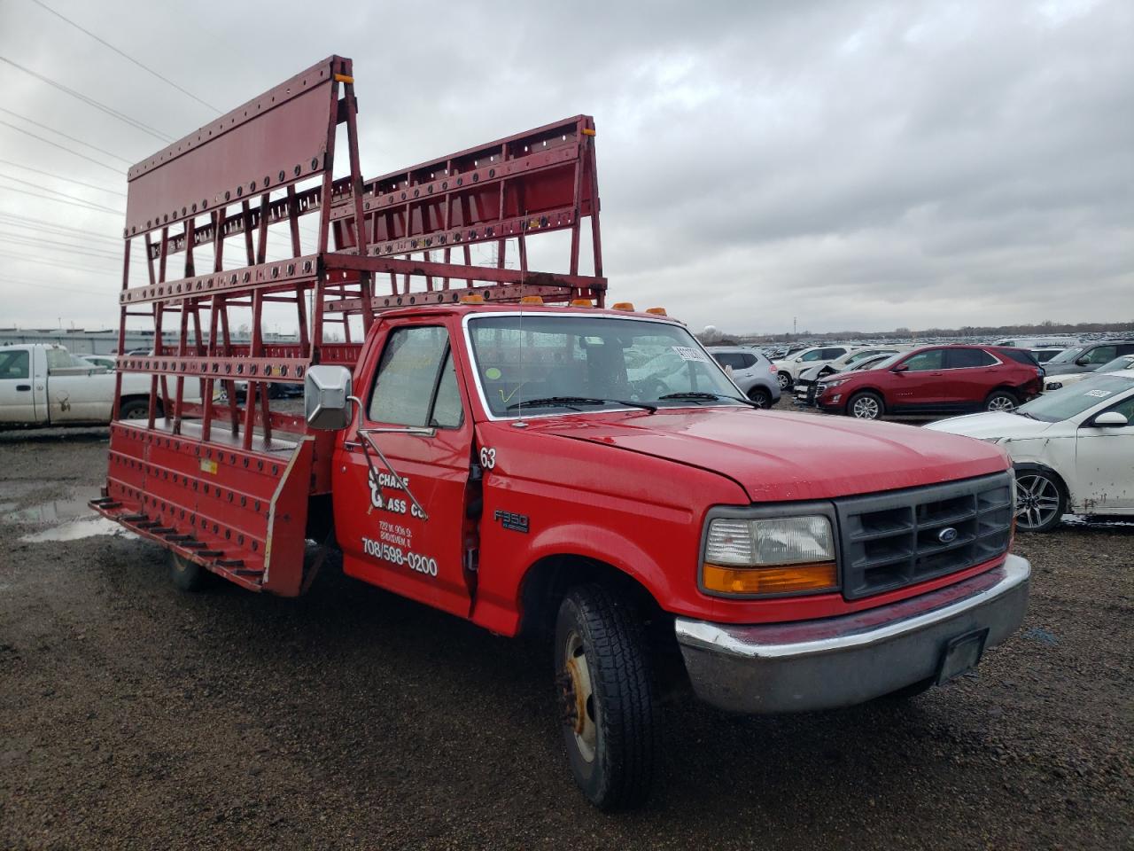 Photo 1 from auction – 1996 FORD F350 with VIN 1FDKF37G0TEA14107